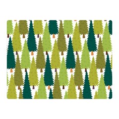Pine Trees   Double Sided Flano Blanket (mini)  by ConteMonfrey