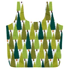 Pine Trees   Full Print Recycle Bag (xxxl) by ConteMonfrey