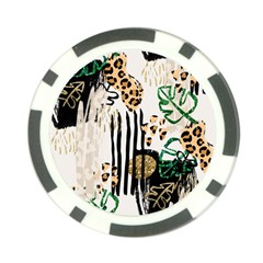 Modern Jungle Poker Chip Card Guard (10 Pack) by ConteMonfrey