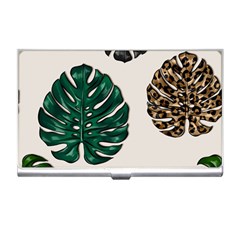 Colorful Monstera  Business Card Holder by ConteMonfrey