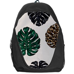 Colorful Monstera  Backpack Bag