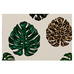 Colorful Monstera  Banner and Sign 6  x 4 