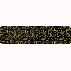 Classy Golden Leaves   Large Bar Mat by ConteMonfrey