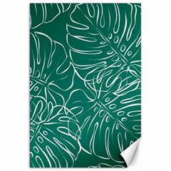Tropical Monstera  Canvas 20  X 30  by ConteMonfrey