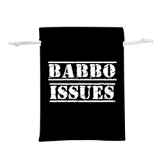 Babbo Issues - Italian Humor Lightweight Drawstring Pouch (m) by ConteMonfrey