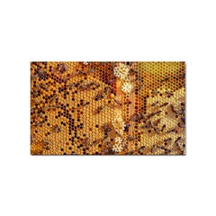 Insect Macro Honey Bee Animal Sticker Rectangular (100 pack)
