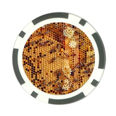 Insect Macro Honey Bee Animal Poker Chip Card Guard (10 pack)