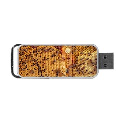 Insect Macro Honey Bee Animal Portable USB Flash (Two Sides)