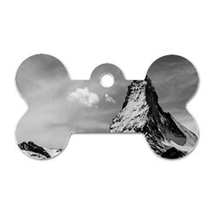 Matterhorn Switzerland Mountain Nature Dog Tag Bone (one Side) by Wegoenart
