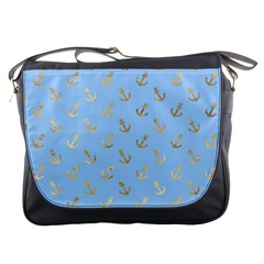 Gold Anchors Long Live   Messenger Bag by ConteMonfrey