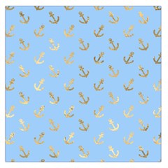 Gold Anchors Long Live   Square Satin Scarf (36  X 36 ) by ConteMonfrey