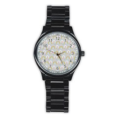 Rainbow Pattern Stainless Steel Round Watch by ConteMonfrey