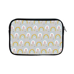 Rainbow Pattern Apple Ipad Mini Zipper Cases by ConteMonfrey