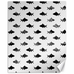 Cute Small Sharks   Canvas 11  X 14  by ConteMonfrey