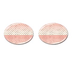 Mermaid Ombre Scales  Cufflinks (oval) by ConteMonfrey