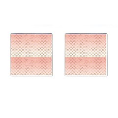 Mermaid Ombre Scales  Cufflinks (square) by ConteMonfrey