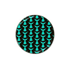 Blue Mermaid Tail Black Hat Clip Ball Marker (10 Pack) by ConteMonfrey