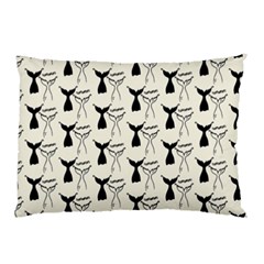 Black And White Mermaid Tail Pillow Case by ConteMonfrey