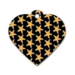 Starfish Minimalist  Dog Tag Heart (one Side) by ConteMonfrey