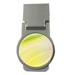 Gradient Green Yellow Money Clips (round)  by ConteMonfrey