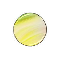 Gradient green yellow Hat Clip Ball Marker (4 pack)