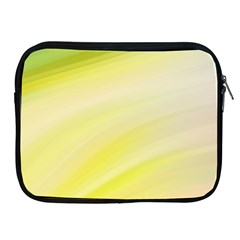 Gradient Green Yellow Apple Ipad 2/3/4 Zipper Cases by ConteMonfrey