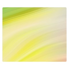 Gradient Green Yellow Double Sided Flano Blanket (small)  by ConteMonfrey