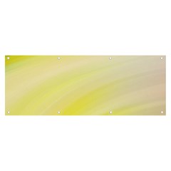 Gradient green yellow Banner and Sign 8  x 3 