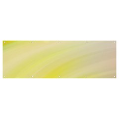 Gradient green yellow Banner and Sign 12  x 4 