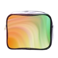 Gradient Orange, Green - Colors Fest Mini Toiletries Bag (one Side) by ConteMonfrey