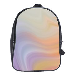 Gradient purple, orange School Bag (XL)