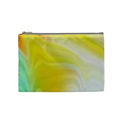 Gradient Green Yellow Cosmetic Bag (medium) by ConteMonfrey