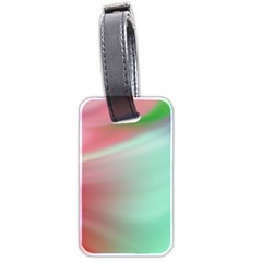 Gradient Pink, Blue, Red Luggage Tag (two Sides) by ConteMonfrey