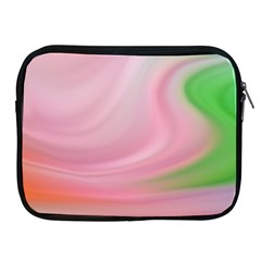 Gradient Pink Green Orange Apple Ipad 2/3/4 Zipper Cases by ConteMonfrey