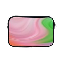 Gradient Pink Green Orange Apple Ipad Mini Zipper Cases by ConteMonfrey