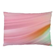 Gradient Ice Cream Pink Green Pillow Case (two Sides) by ConteMonfrey