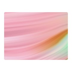 Gradient Ice Cream Pink Green Double Sided Flano Blanket (mini)  by ConteMonfrey