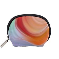 Gradient  Orange Green Red Accessory Pouch (small) by ConteMonfrey