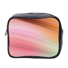 Gradient Brown, Green, Pink, Orange Mini Toiletries Bag (two Sides) by ConteMonfrey