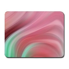 Gradient pink green Small Mousepad