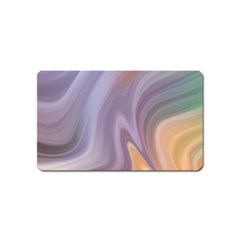 Gradient Purple Orange Magnet (name Card) by ConteMonfrey