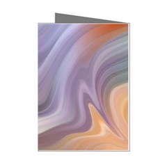 Gradient Purple Orange Mini Greeting Cards (pkg Of 8) by ConteMonfrey