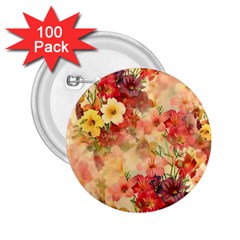 Seamless Pattern Textile Surface Luxury Vintage 2 25  Buttons (100 Pack) 
