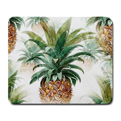 Pineapple Pattern Background Seamless Vintage Large Mousepad