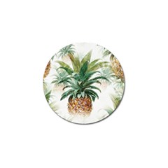 Pineapple Pattern Background Seamless Vintage Golf Ball Marker (4 pack)