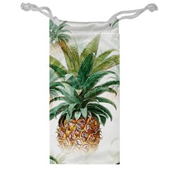 Pineapple Pattern Background Seamless Vintage Jewelry Bag
