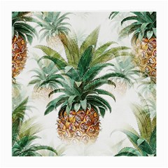 Pineapple Pattern Background Seamless Vintage Medium Glasses Cloth