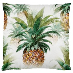 Pineapple Pattern Background Seamless Vintage Large Cushion Case (two Sides) by Wegoenart