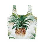 Pineapple Pattern Background Seamless Vintage Full Print Recycle Bag (M) Front