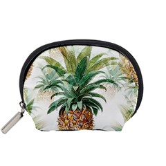 Pineapple Pattern Background Seamless Vintage Accessory Pouch (Small)